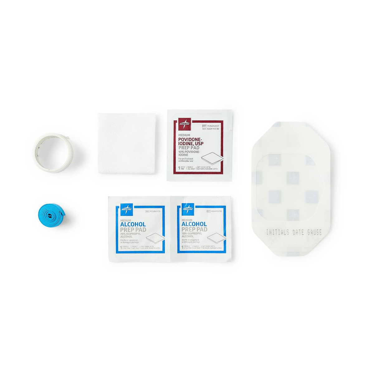 Medline-Medline® IV Start Kit with Alcohol-MedTech-1